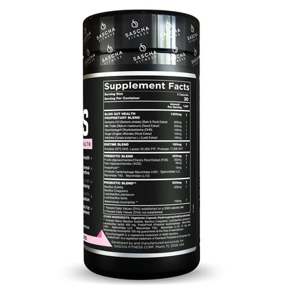 Sascha Fitness Bliss Gut & Health 90 Caps