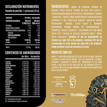 BIRDMAN Falcon PERFORMANCE Bolsa 1.9 KG Proteina Vegetal + Creatina y BCAA