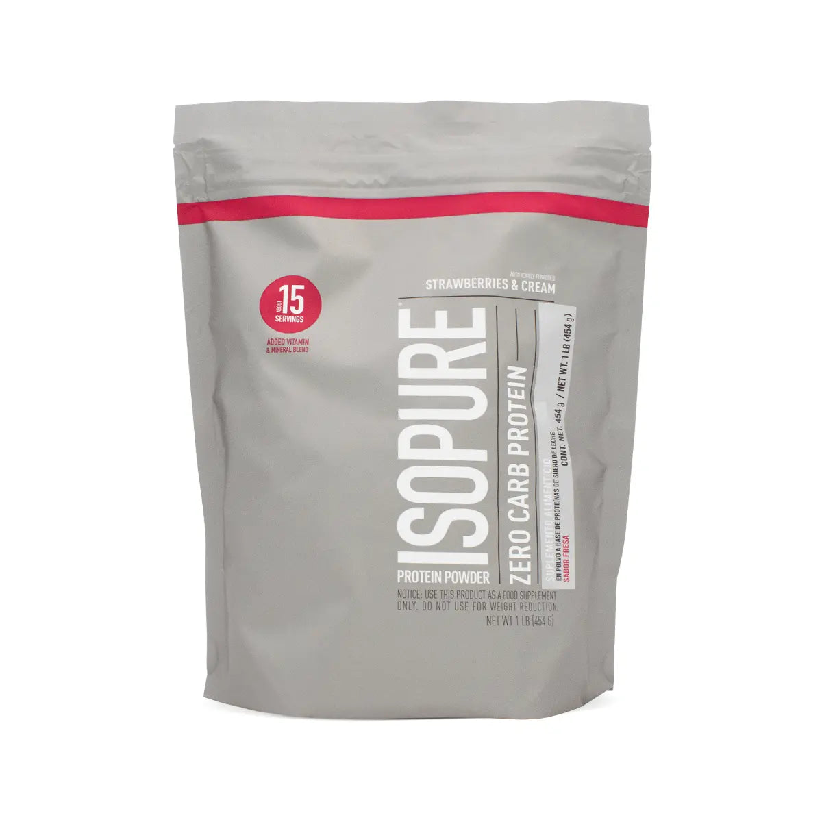 Isopure Bolsa 1 LBS (454 Gramos)