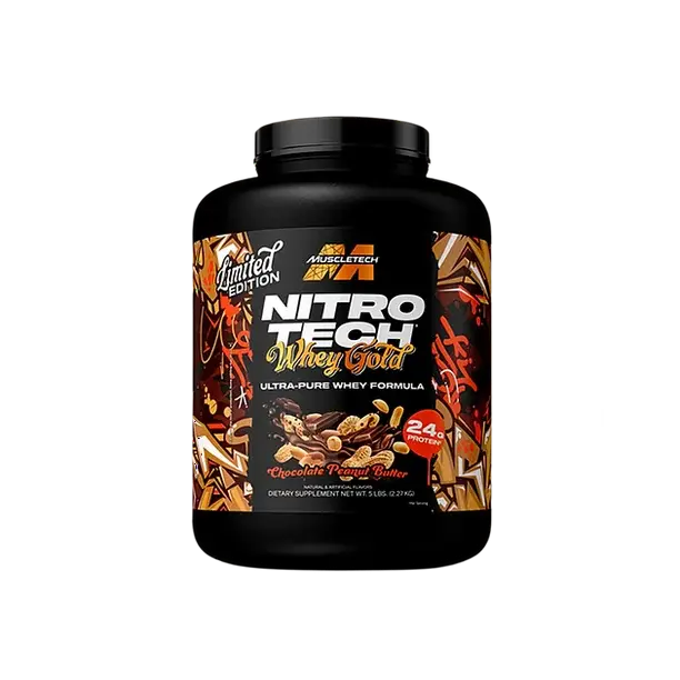 Muscletech Nitrotech 100% Whey Gold 5 Lbs Ediciones Limitadas