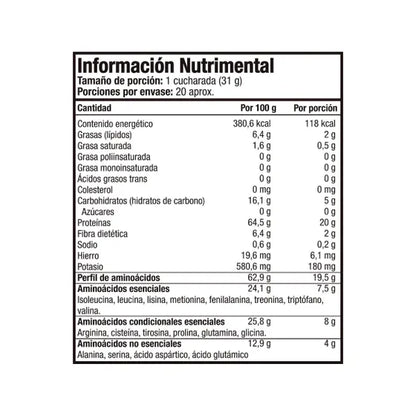 Isopure Plant Based 1.37 lbs Proteina Vegetal