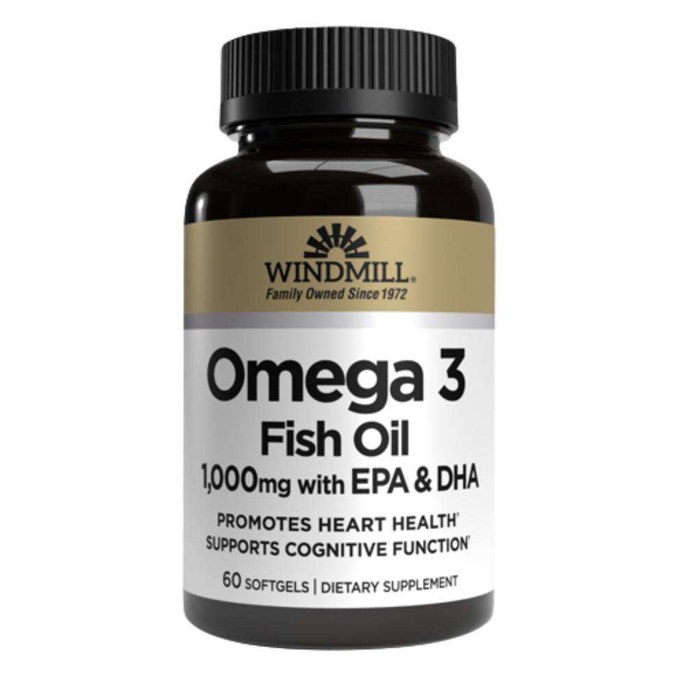 Windmill Omega 3 EPA+DHA 1000 Mg, 180 CAPS