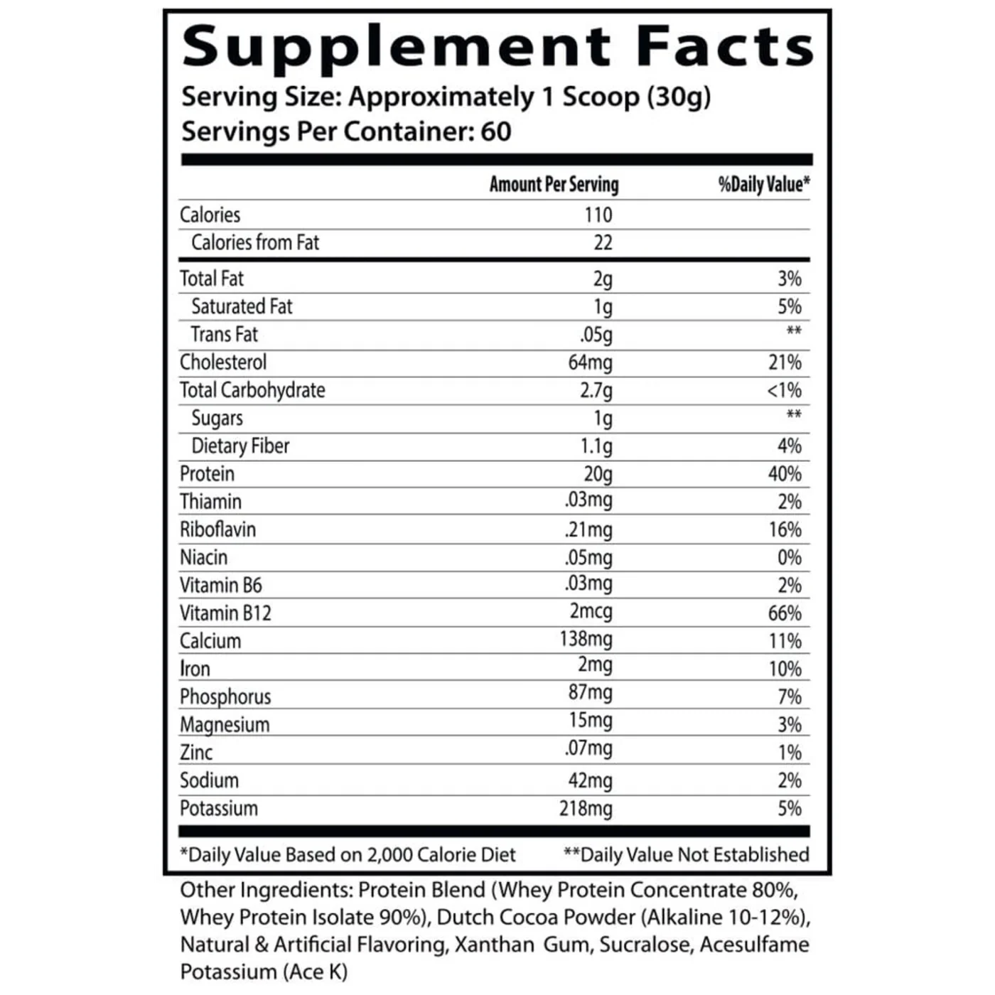 Insane Labz 100% Whey 4 Lbs