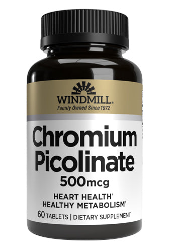 Windmill Chromium Picolinate 500 MG 60 CT