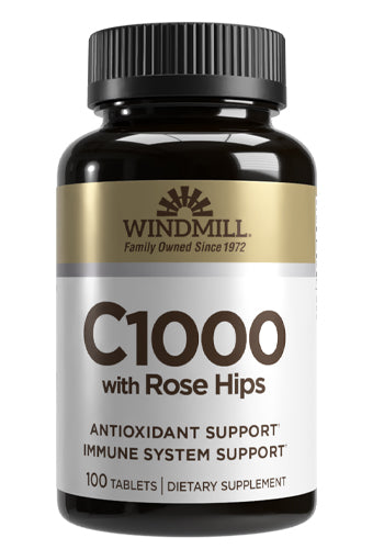 Windmill C-1000 MCG with Rose Hips 60 Tabs