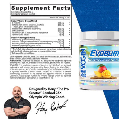 Evogen Evoburn 30 Servings