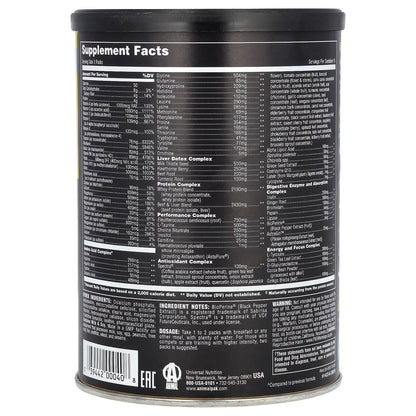 Universal Animal Pak c/30 paquetes