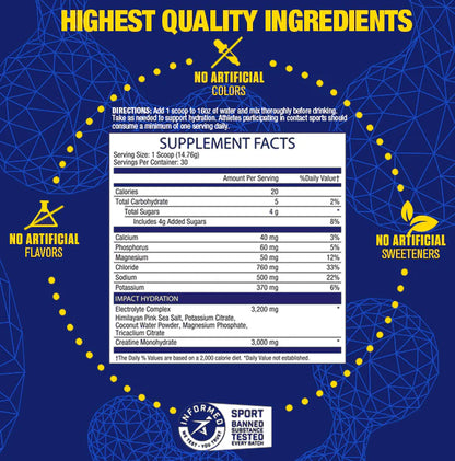 MHP Impact Hydratation 30 Serv