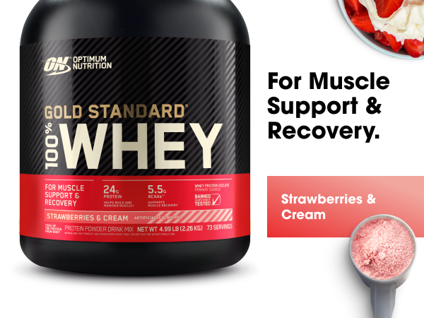 Optimum Nutrition 100% whey gold standard 5 lbs