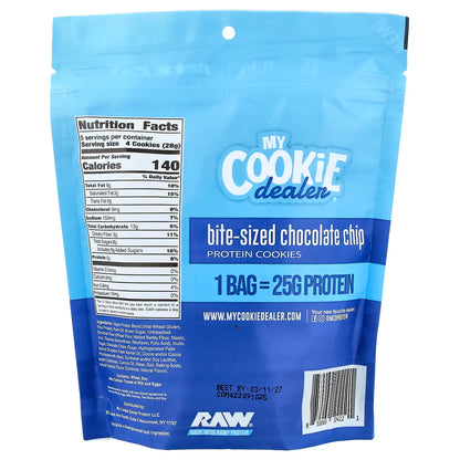 Raw My Cookie Dealer Bite-Sized Cookies 6 Bags