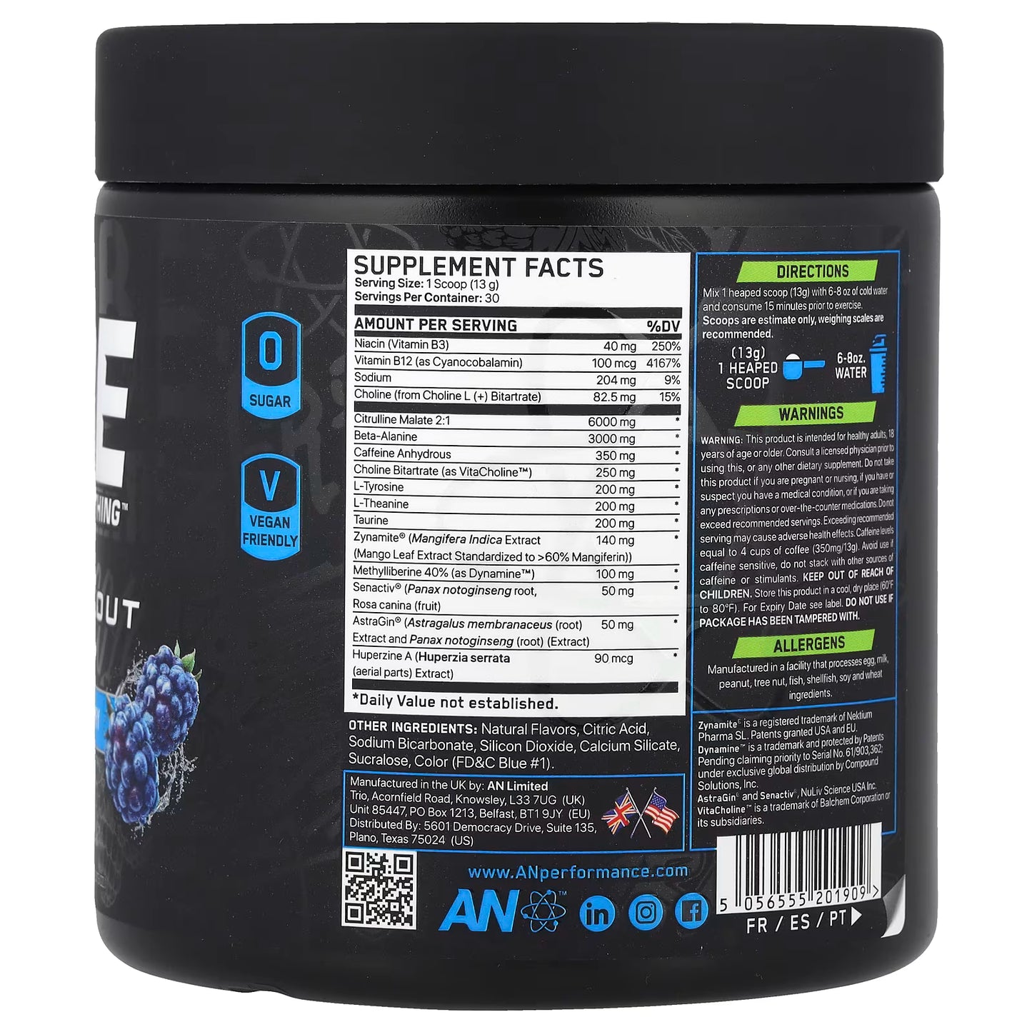 Applied Nutrition ABE Ultimate Pre Workout 30 serv