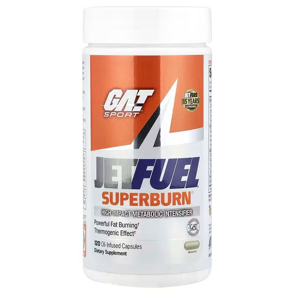 GAT Jet Fuel Superburn 120 Caps