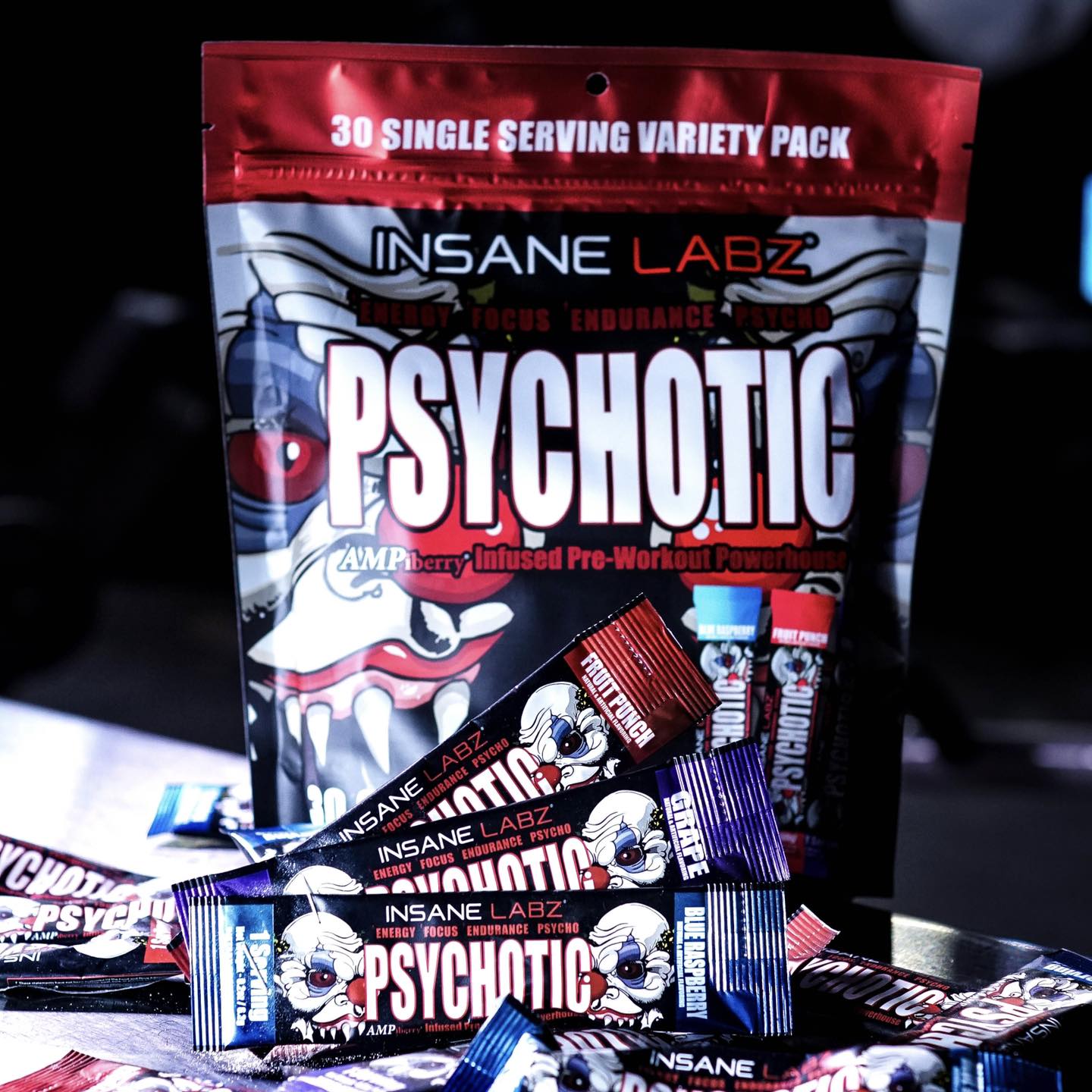 Insane Labz Variety Bag Psychotic`s 30 Sticks Diferentes Sabores