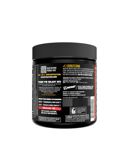 Mutant Madness Pre entreno concentrado 30 Serv