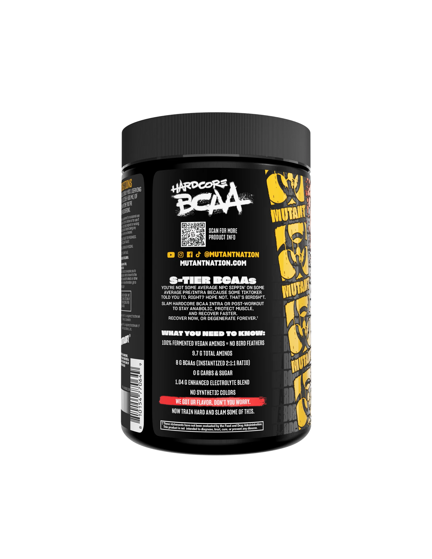 Mutant Hardcore Bcaa 30 serv