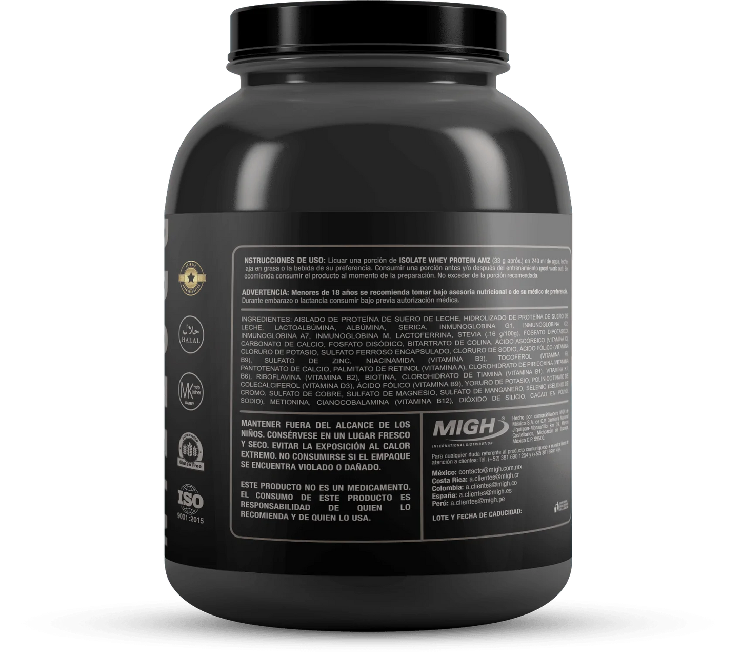 AMZ Proteina Isolate Whey 5 lbs