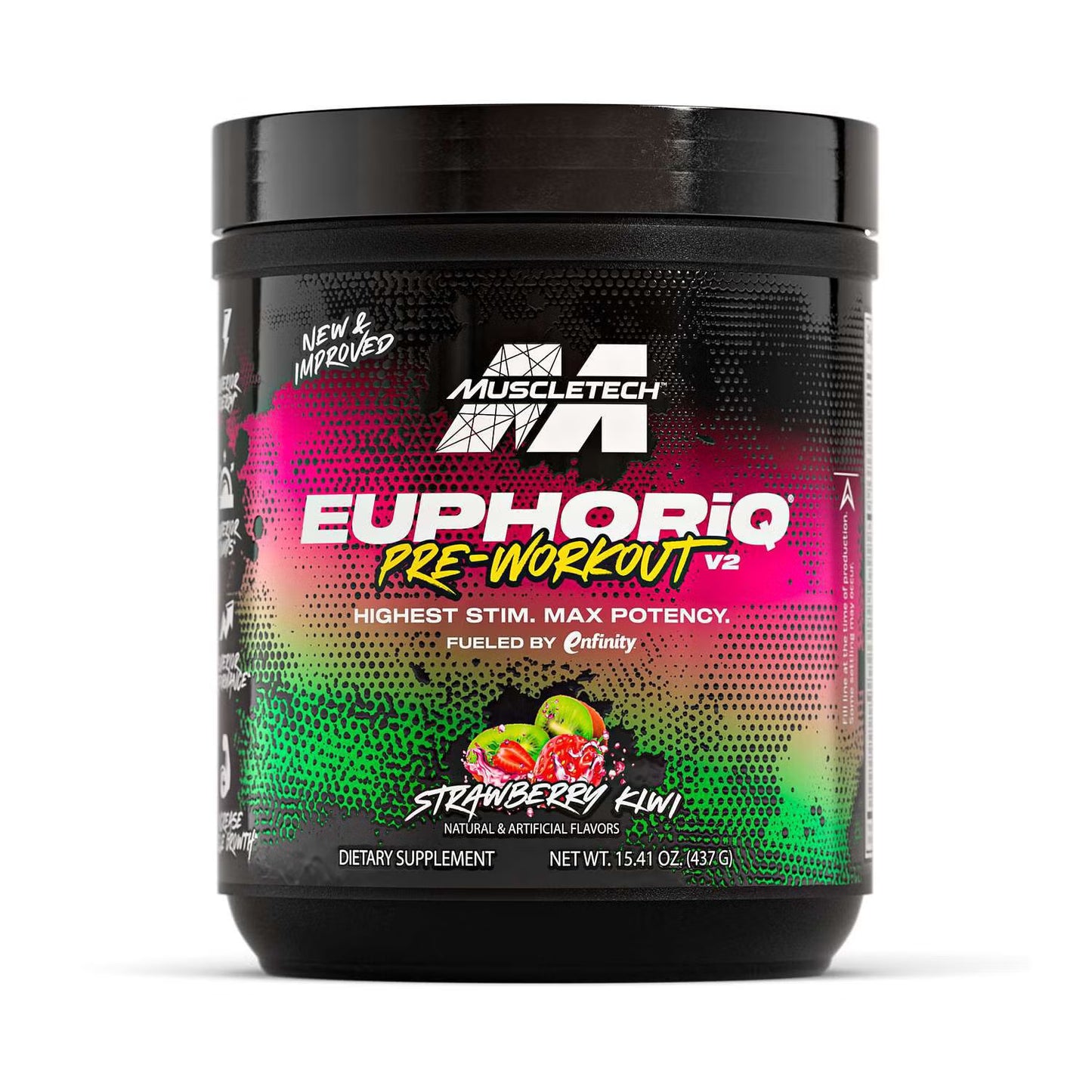Muscletech EuphoriQ 20 serv Pre Workout