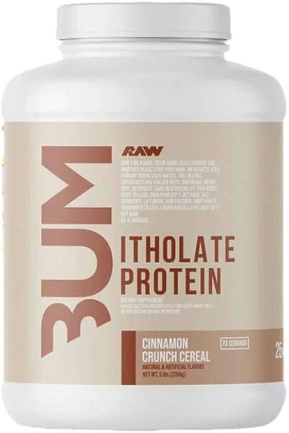 Raw Cbum ISO Protein Itholate 5 LBS