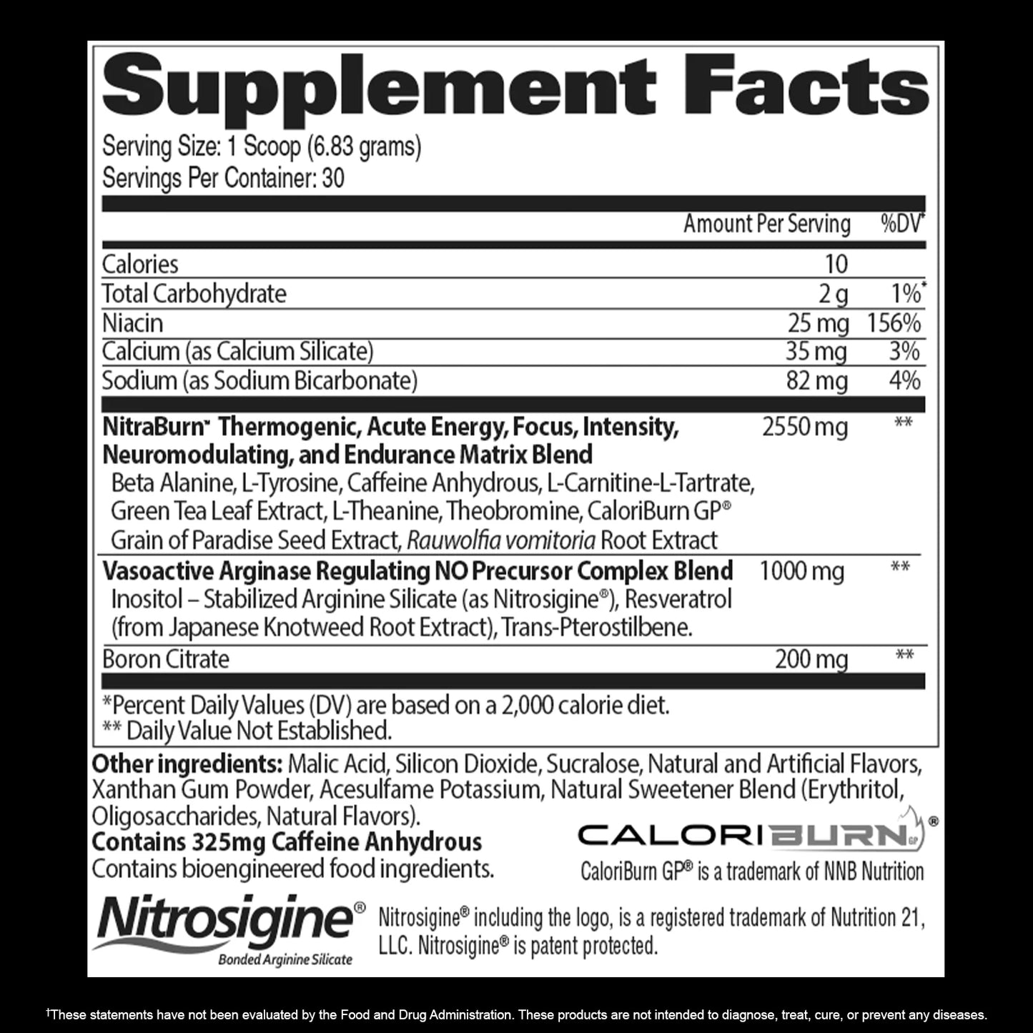 Gat Nitraflex Burn 30 Serv