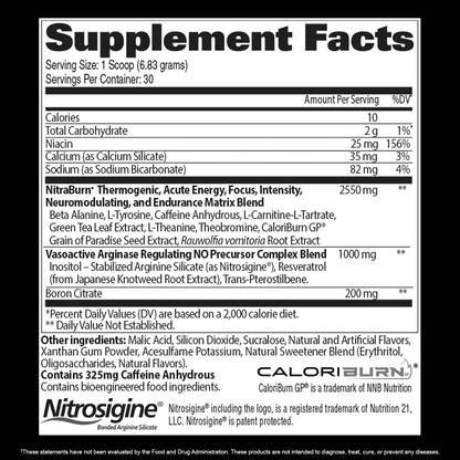 Gat Nitraflex Burn 30 Serv