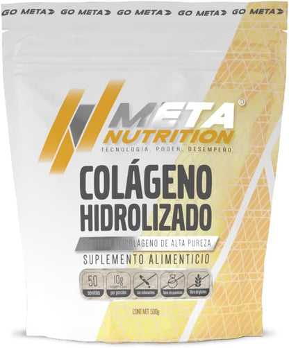 Meta Colageno Hidrolizado 500 Gr