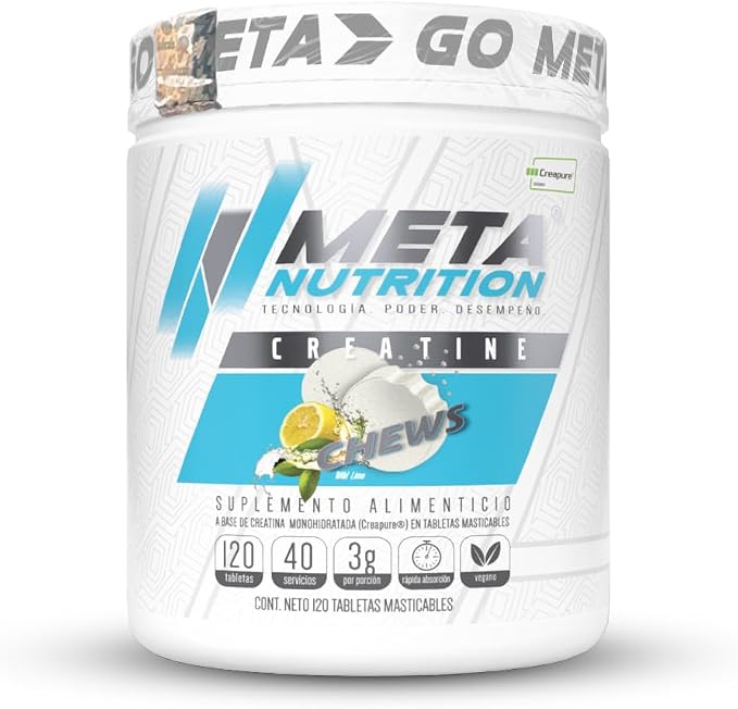 Meta Creapure Masticable 120 Tabs