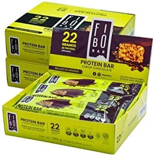 Fibo Barras de Proteina Paquete 18 pz ( 3 x 6 pz )
