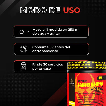 Dark Matter Hardcore PWO 2.0 Hiroshima CLEMB 30 Serv