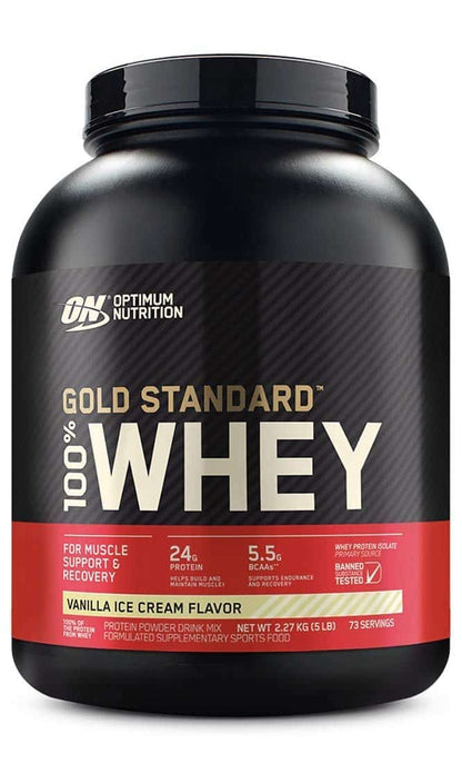 Optimum Nutrition 100% whey gold standard 5 lbs