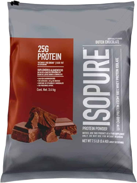 Isopure Proteina Low Carb 7.5 Lbs Chocolate