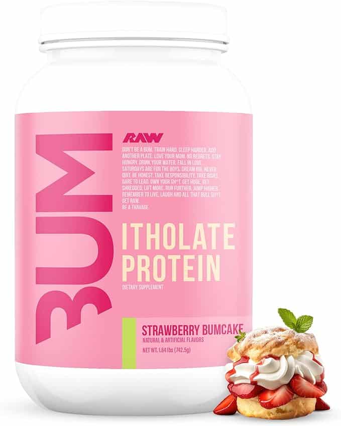 Raw Cbum ISO Protein Itholate 25 serv