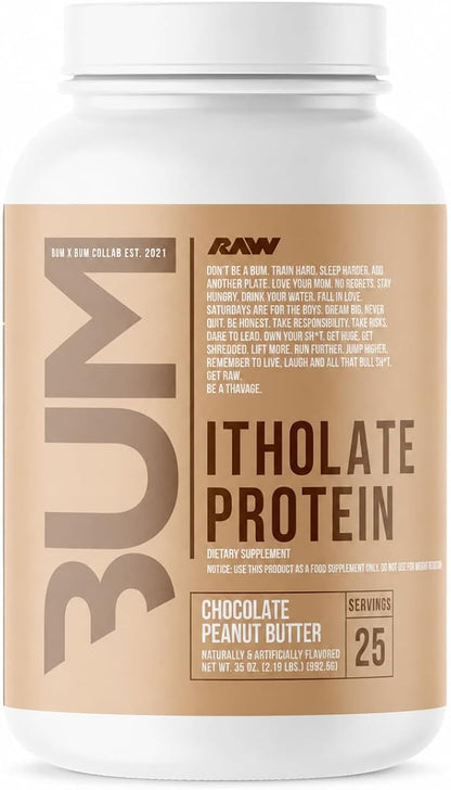 Raw Cbum ISO Protein Itholate 2 Lbs