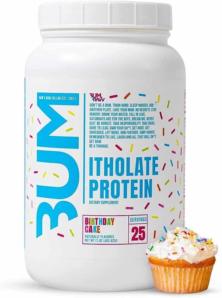 Raw Cbum ISO Protein Itholate 25 serv
