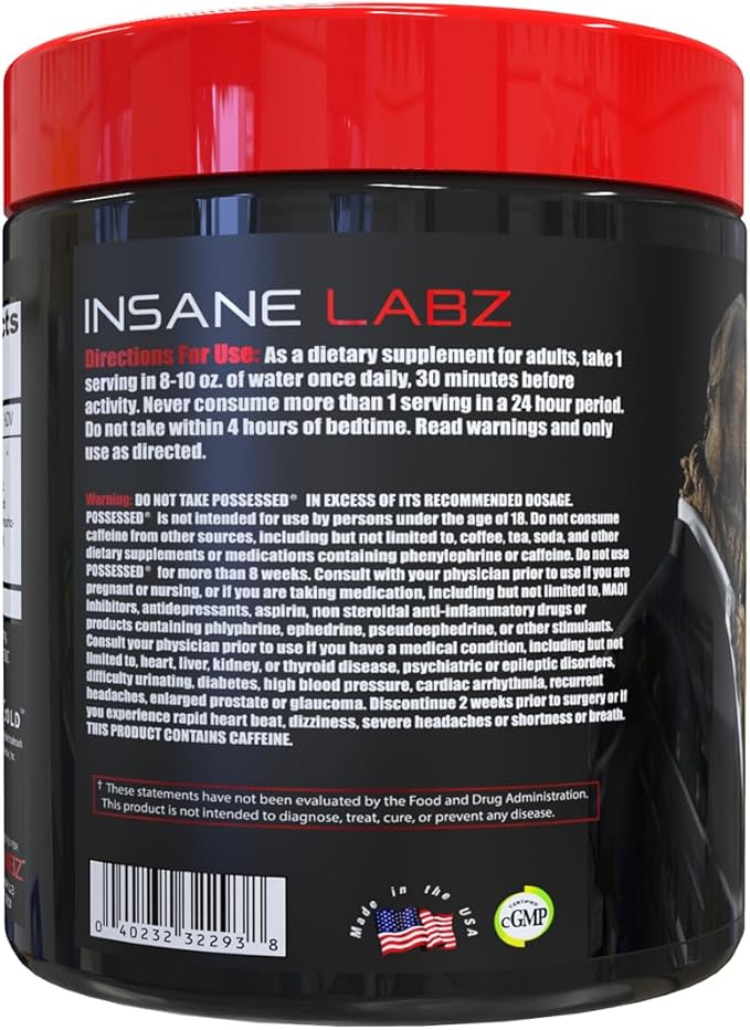 Insane Labz Possesed 30 Serv