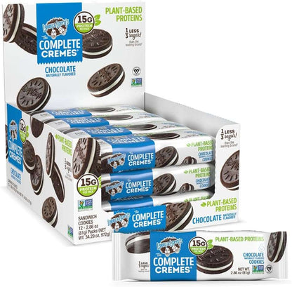 Lenny & Larry Complete Creme Cookie 12 pack ( 6 galletas cada uno)