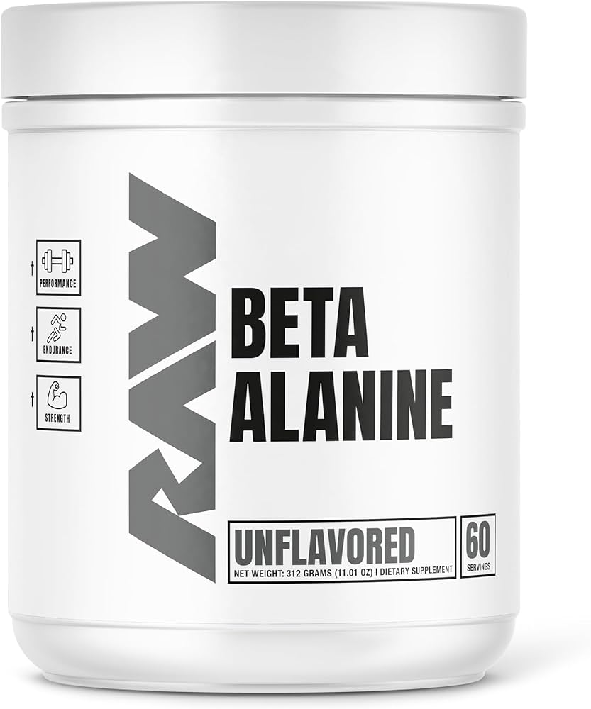 Raw Beta Alanina Sin Sabor 60 serv