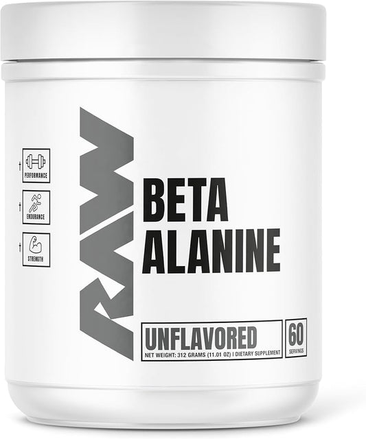 Raw Beta Alanina Sin Sabor 60 serv