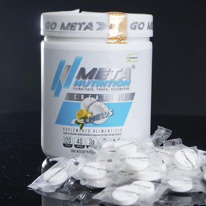 Meta Creapure Masticable 120 Tabs