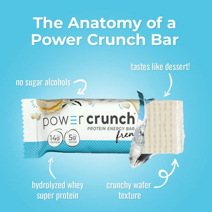 Barra de Proteina Power Crunch 12 pack