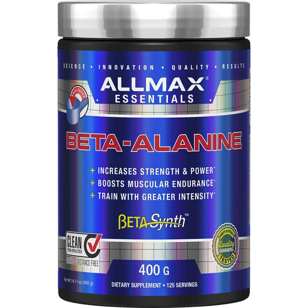 Allmax Beta Alanina 400 grs, 125 serv