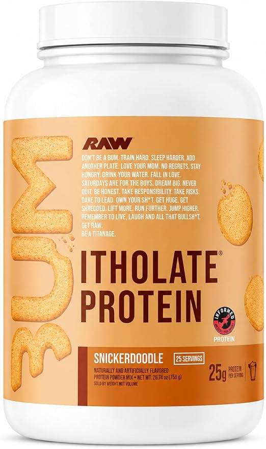 Raw Cbum ISO Protein Itholate 2 Lbs
