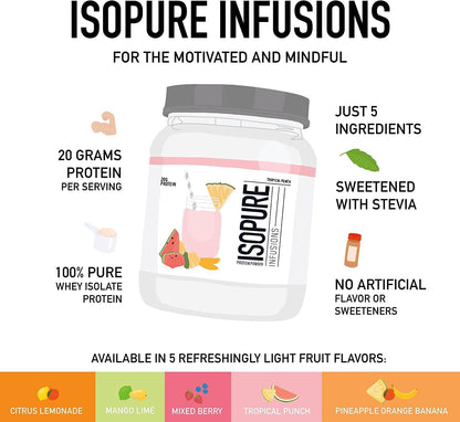 Isopure Infusions Protein 1.9 lbs