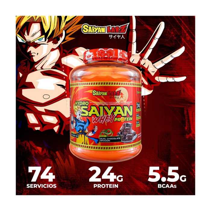 Saiyan Whey Protein Hydro-Saiyan 5 Lbs