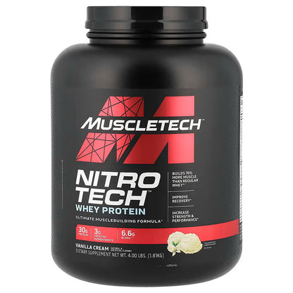 Muscletech Nitrotech Whey Protein Builder (Perfomance) 4 lbs