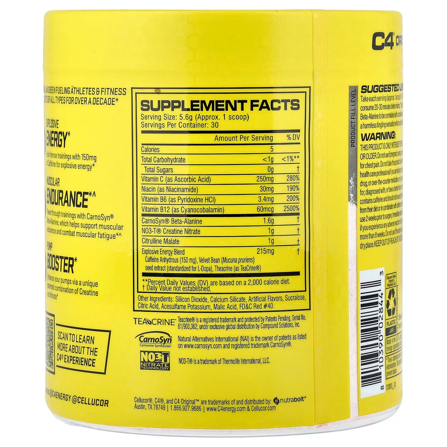 Cellucor C4 Original 30 serv