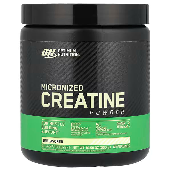 Optimum Nutrition Creatina Micronizada 300 grs (sin scoop)