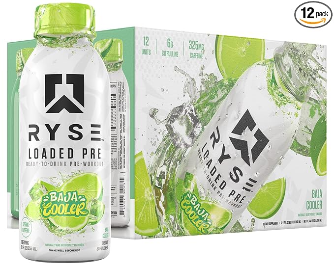 Ryse Loaded Pre-Workout 12 oz | 24 Pack