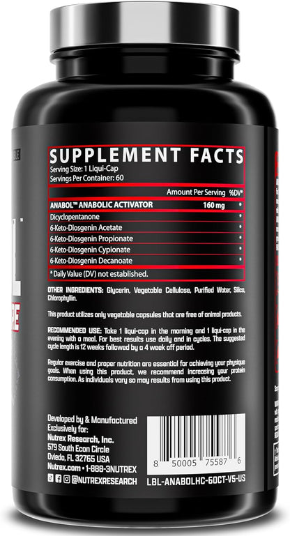 Nutrex Anabol Hardcore 60 caps.