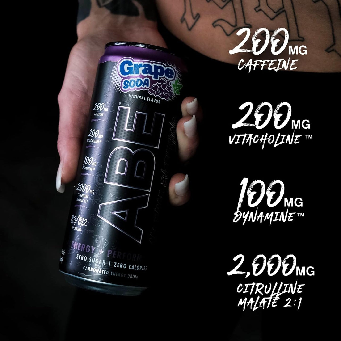 Applied Nutrition Abe Drink Bebida Energetica 24 latas / 12 pack x 2