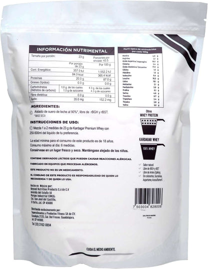 Orgasmic Naked zero carb 1 Kg Sin sabor, By Kardagar